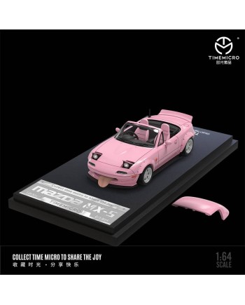 (預訂 Pre-order) TimeMicro 1:64 Mazda MX5 (Diecast car model) 限量999台 Pink  TM646902 普通版