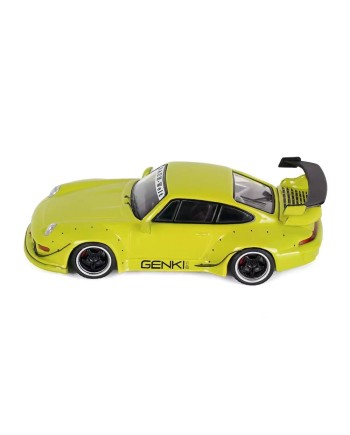 (預訂 Pre-order) XF 1/64 Porsche RWB993 (Diecast car model) 限量499台 Green