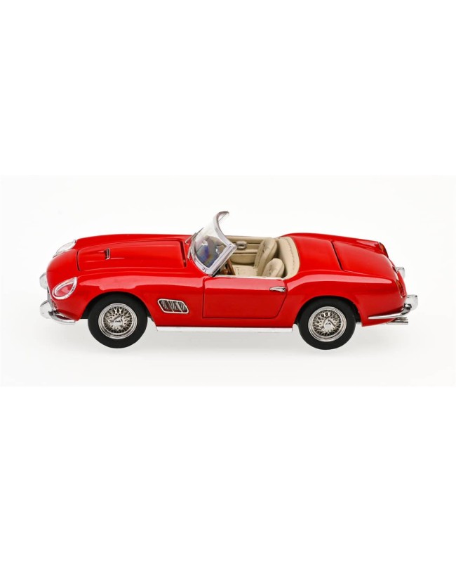 (預訂 Pre-order) GFCC 1/64 1960 Ferrari 250GT California (Diecast car model) Red (Khaki Interior)