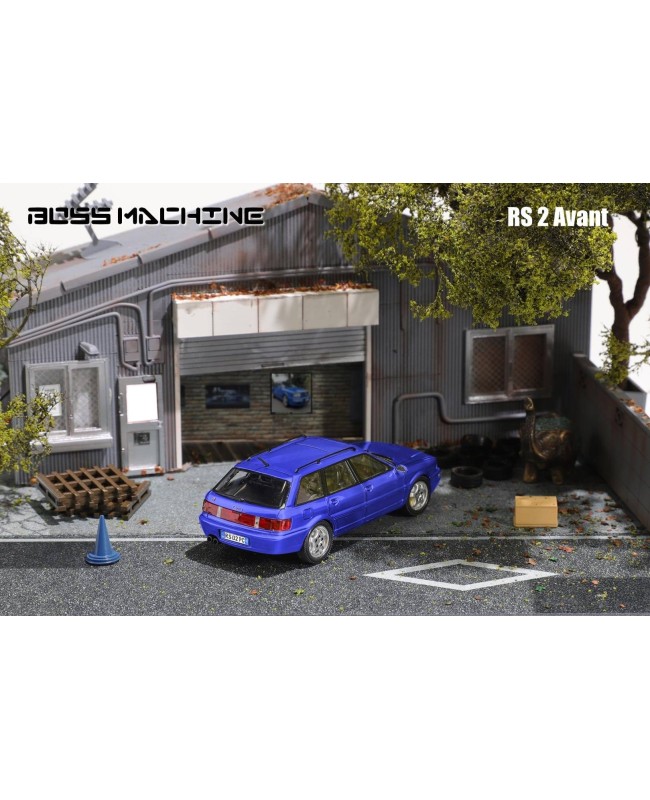 (預訂 Pre-order) Boss Machine BM 1/64 RS2 Avant B4 1994 (Diecast car model) 限量999台 Blue