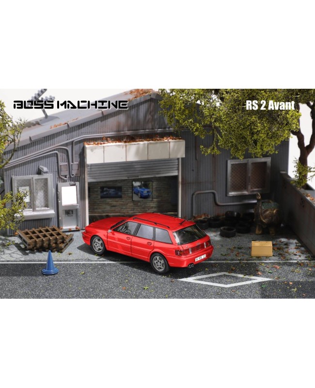 (預訂 Pre-order) Boss Machine BM 1/64 RS2 Avant B4 1994 (Diecast car model) 限量999台 Red