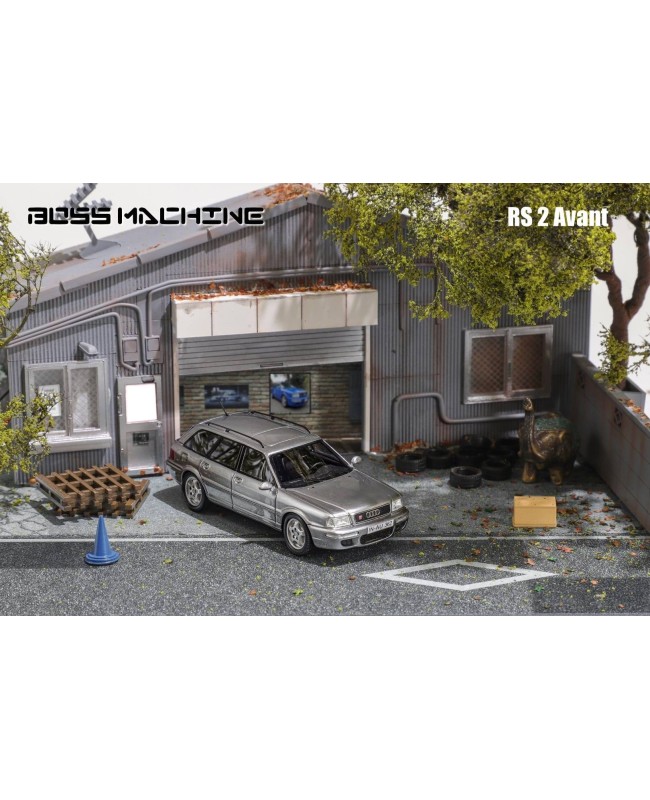(預訂 Pre-order) Boss Machine BM 1/64 RS2 Avant B4 1994 (Diecast car model) 限量999台 Silver