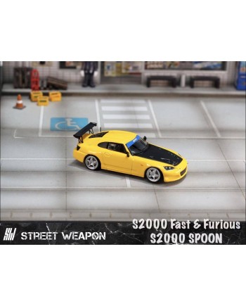 (預訂 Pre-order) SW 1/64 S2000 SPOON Yellow (Diecast car model) 限量299台
