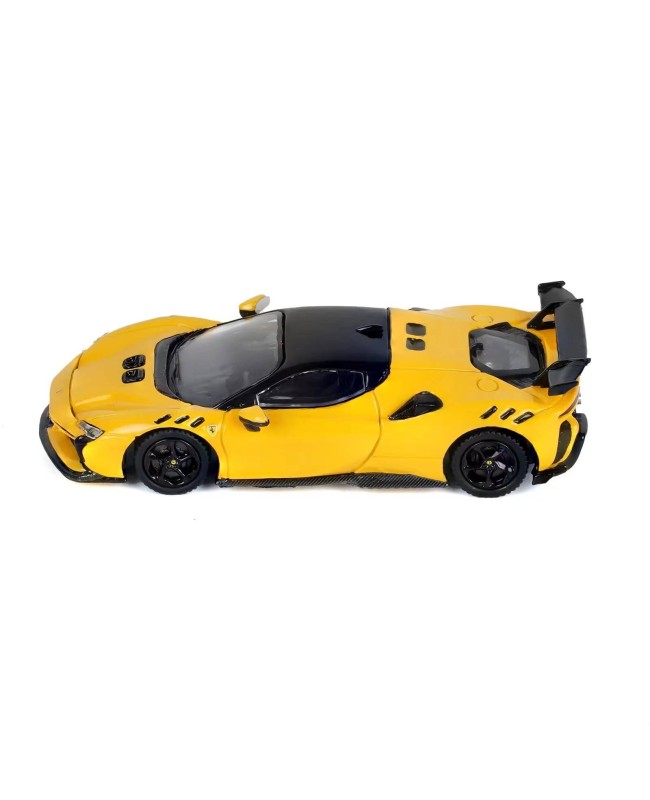 (預訂 Pre-order) XF MODEL & HL 1/64 SF90XX Stradale (Diecast car model) 黃色