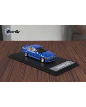 (預訂 Pre-order) Gear Up Models / GUM 1:64 BMW 3 Series 3 M3 E36 Coupe 1992 (Diecast car model) 限量999台 Blue 藍色
