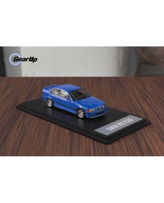 (預訂 Pre-order) Gear Up Models / GUM 1:64 BMW 3 Series 3 M3 E36 Coupe 1992 (Diecast car model) 限量999台 Blue 藍色