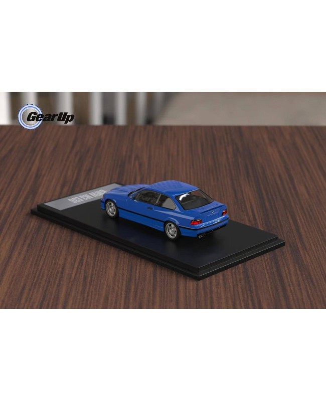 (預訂 Pre-order) Gear Up Models / GUM 1:64 BMW 3 Series 3 M3 E36 Coupe 1992 (Diecast car model) 限量999台 Blue 藍色