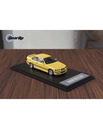 (預訂 Pre-order) Gear Up Models / GUM 1:64 BMW 3 Series 3 M3 E36 Coupe 1992 (Diecast car model) 限量999台 Yellow 黃色