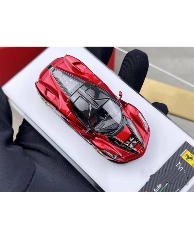 (預訂 Pre-order) DMH 1/64 LaFerrari Dragon Metallic Red (Resin car model) 限量399台