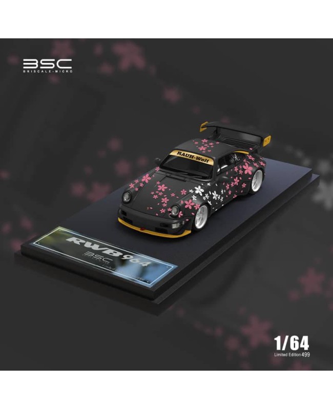 (預訂 Pre-order) BSC 1/64 RWB 964 (Diecast car model) Sakura 普通版