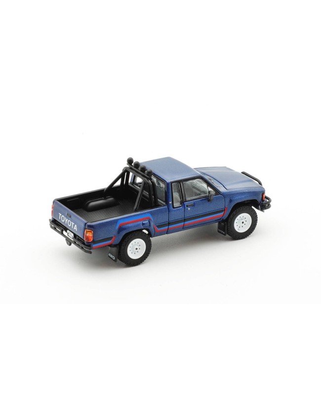 (預訂 Pre-order) GCD 1/64 1985 Toyota Hilux SR5 (Diecast car model) Blue  KS-062-398