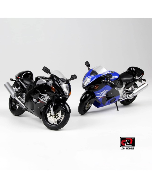 (預訂 Pre-order) LCD 1/12 Suzuki GSX-1300R Hayabusa (Diecast car model) LCD-M04 BL 黑色