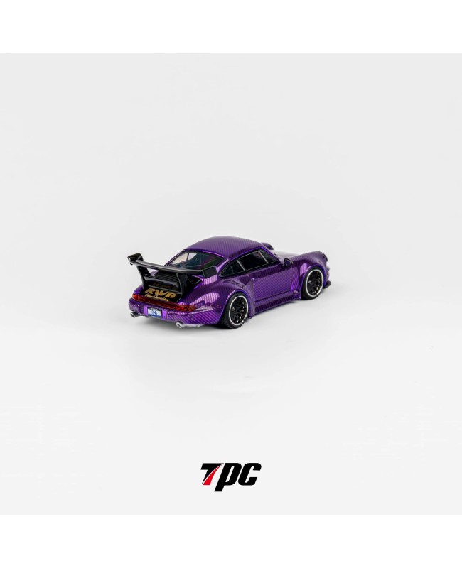 (預訂 Pre-order) TPC 1/64 RWB964 (Diecast car model) 限量300台 Chrome purple