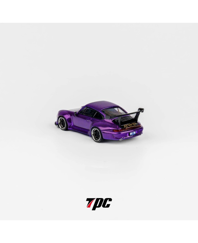 (預訂 Pre-order) TPC 1/64 RWB993 (Diecast car model) 限量300台 Chrome purple