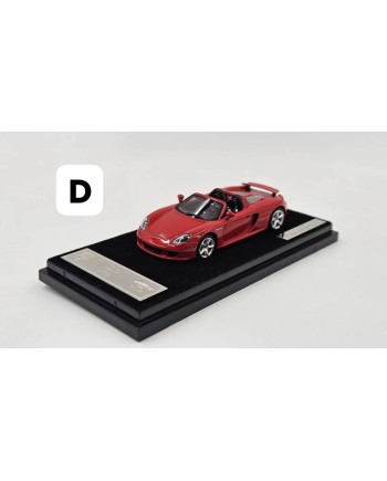 (預訂 Pre-order) YY Model 1/64 Porsche Carrera GT (Resin car model) Metallic Red