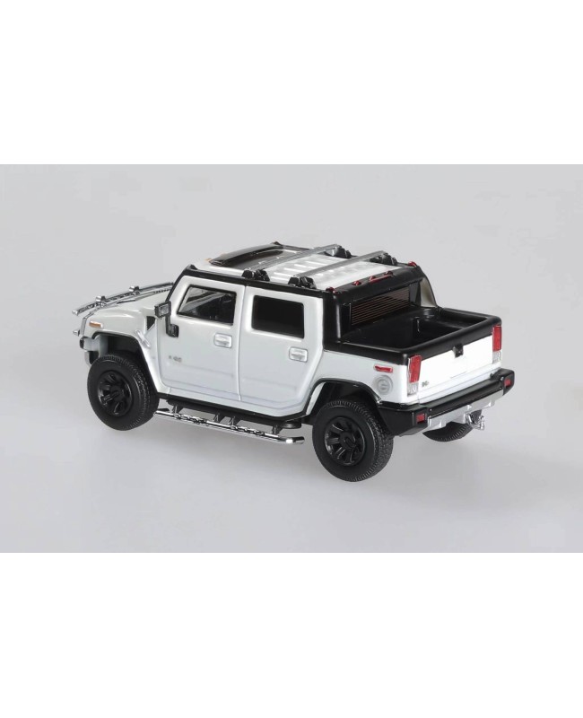 (預訂 Pre-order) LuLu Model  1:64 Hummer H2 SUT (Diecast car model) 限量499台 Pearl White