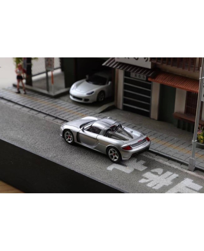 (預訂 Pre-order) Funny Model 1/64 Porsche Cerrera GT (Diecast car model) 限量599台 Gun Grey