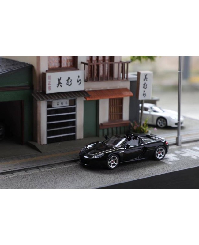 (預訂 Pre-order) Funny Model 1/64 Porsche Cerrera GT (Diecast car model) 限量599台 Pearl Black
