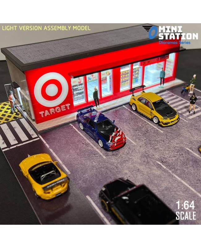 (預訂 Pre-order) Mini Station Diorama 02-Target Shop with parking