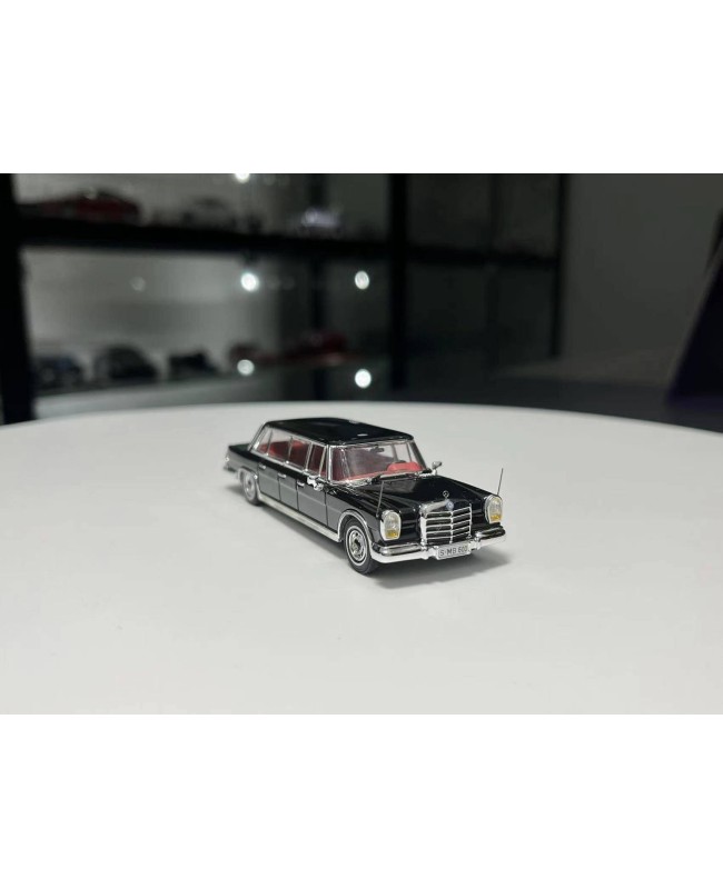 (預訂 Pre-order) TPC 1/64 Benz S600 Pullman Extended Version (Diecast car model) 限量300台 黑色+紅內飾