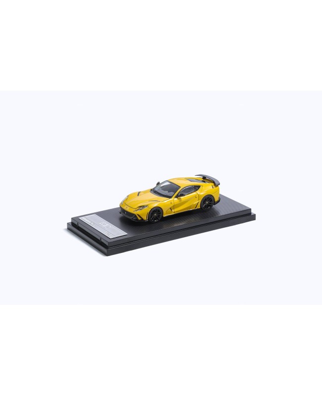 (預訂 Pre-order) Little Toy x SH 1:64 Novitec 812 N-Largo V12 (Diecast car model) 限量399台 Gloss Yellow 亮黃 (黑輪)