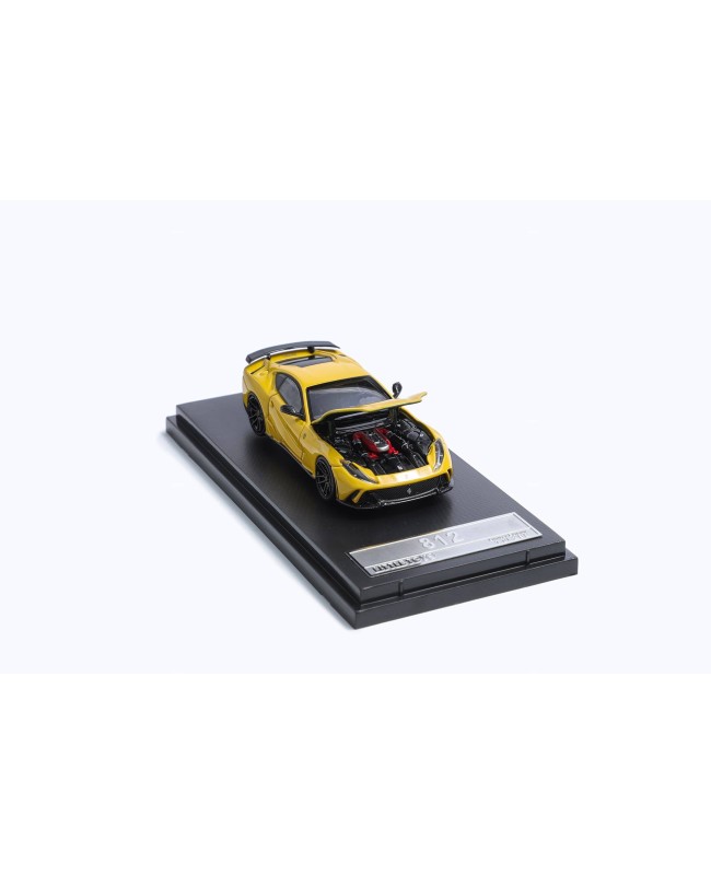 (預訂 Pre-order) Little Toy x SH 1:64 Novitec 812 N-Largo V12 (Diecast car model) 限量399台 Gloss Yellow 亮黃 (黑輪)