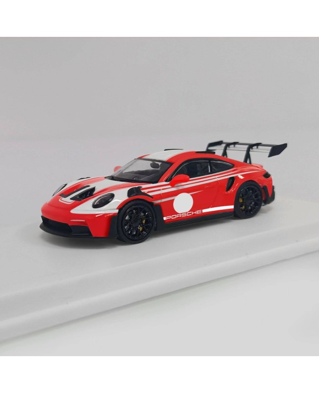 (預訂 Pre-order) LMLF 1/64 Porsche 911 992 GT3 RS 7 (Diecast car model) 限量499台 Red and white