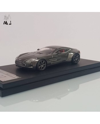 (預訂 Pre-order) MJ 1/64 Aston Martin ONE77 (Diecast car model) Silver Gray