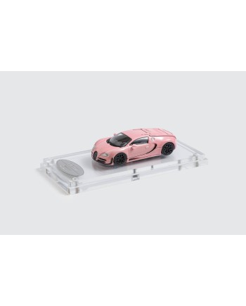 (預訂 Pre-order) Mortal 1/64 Bugatti Veyron Super Sport (Diecast car model) 限量699台 Carbon Pink