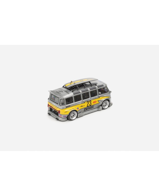 (預訂 Pre-order) League Model LMLF 1:64 VW T1 Kombi Raw Silver Flash#23 (Diecast car model) 限量399台