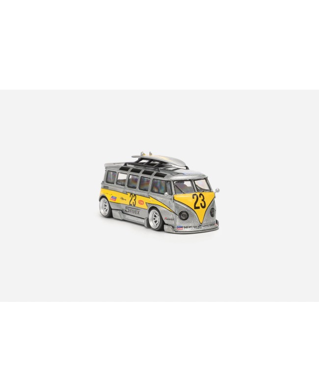 (預訂 Pre-order) League Model LMLF 1:64 VW T1 Kombi Raw Silver Flash#23 (Diecast car model) 限量399台