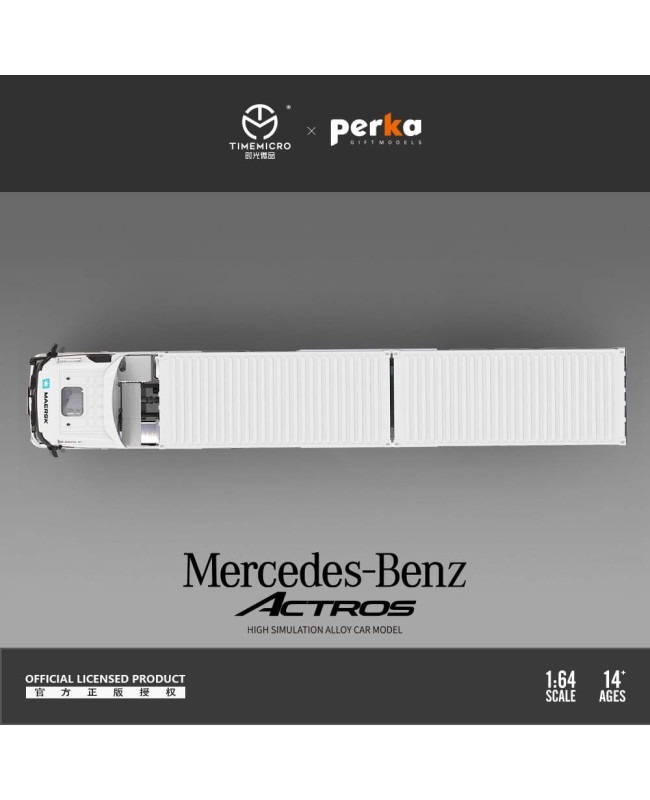 (預訂 Pre-order) TimeMicro & Perka 1/64 Benz Actors MAERSK  / ONE (Diecast car model) TM646710 MAERSK