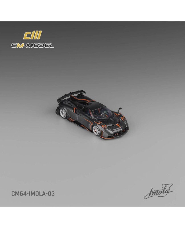 (預訂 Pre-order) CM Model 1/64 CM64-IMOLA-03 Pagani Imola Metallic Gray (Diecast car model)