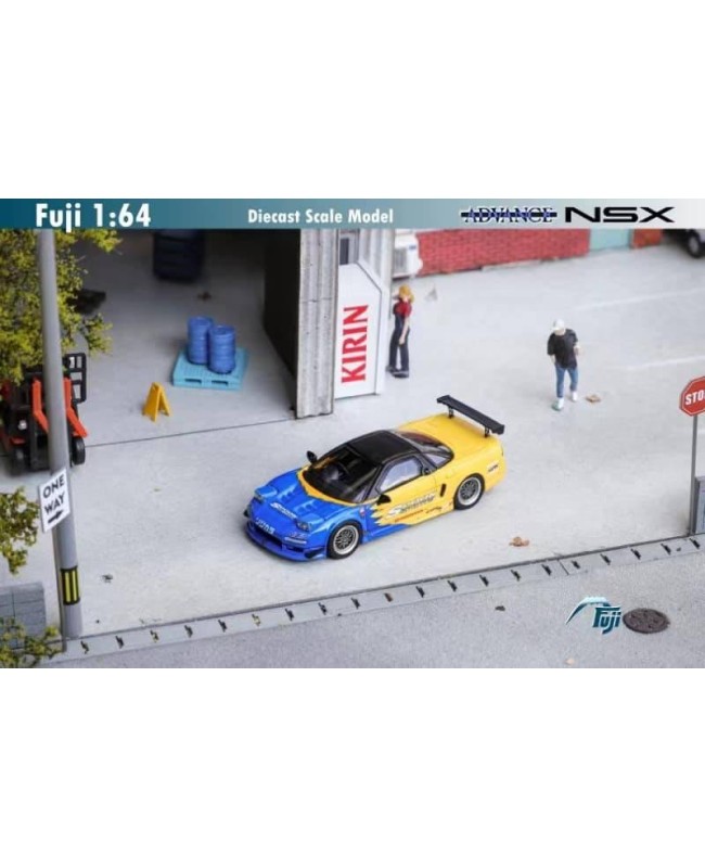 (預訂 Pre-order) Fuji 1/64 NSX MK1 NA1 Japan Advance version with BBS wheel (Diecast car model) Spoon (深槍灰銀圈輪轂) 限量599台