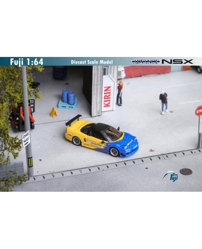 (預訂 Pre-order) Fuji 1/64 NSX MK1 NA1 Japan Advance version with BBS wheel (Diecast car model) Spoon (深槍灰銀圈輪轂) 限量599台