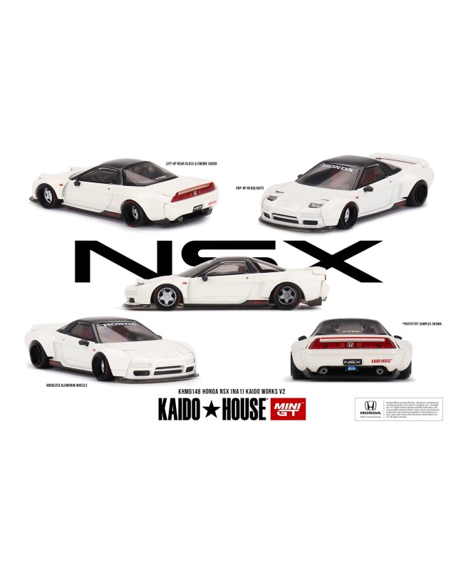 (預訂 Pre-order) KAIDO HOUSE x MINI GT (Diecast car model) KHMG148 Honda NSX (NA1) Kaido WORKS V2