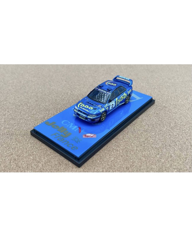 (預訂 Pre-order) Fine works64 1/64 SUBARU WRC (Diecast car model) 限量500台 Blue #2