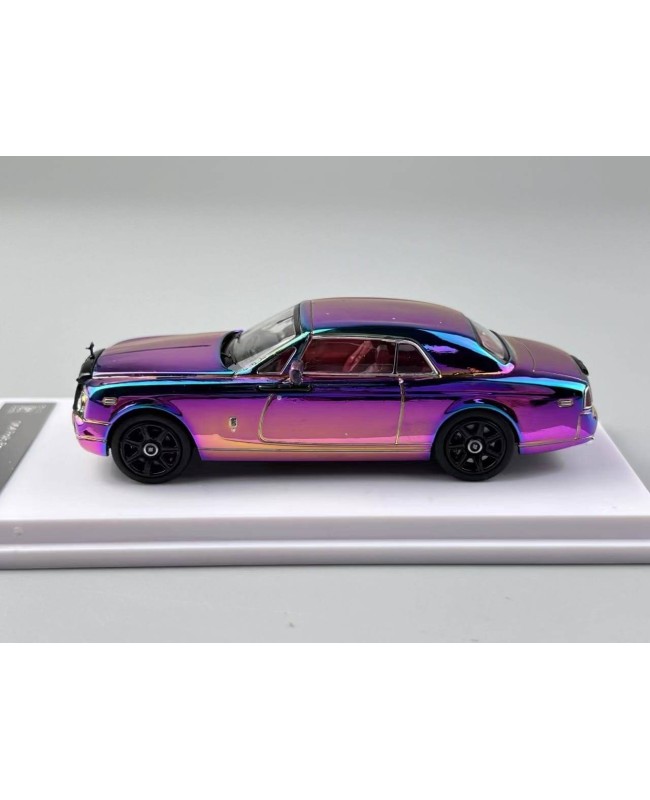 (預訂 Pre-order) DCM 1/64 Rolls-Royce Phantom (Diecast car model) 限量299台 Chrome  color