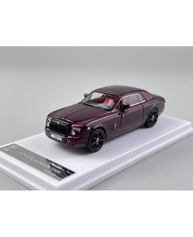 (預訂 Pre-order) DCM 1/64 Rolls-Royce Phantom (Diecast car model) 限量299台 Cherry red