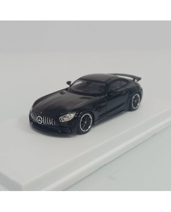 (預訂 Pre-order) MJ 1/64 Benz AMG GTR (Diecast car model) 亮黑色