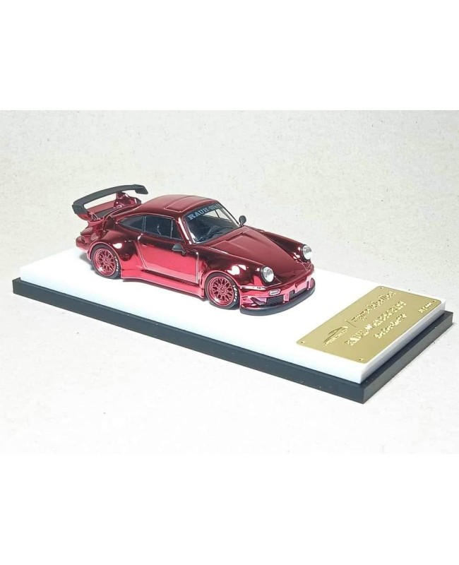(預訂 Pre-order) MC MC640003O 1/64 RWB930 (Diecast car model) Chrome Red