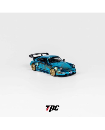 (預訂 Pre-order) TPC 1/64 RWB 964 Chrome blue (Diecast car model) 限量300台