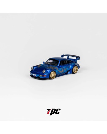 (預訂 Pre-order) TPC 1/64 RWB 964 Transparent Blue (Diecast car model) 限量300台