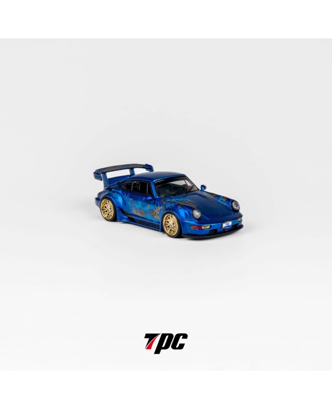 (預訂 Pre-order) TPC 1/64 RWB 964 Transparent Blue (Diecast car model) 限量300台
