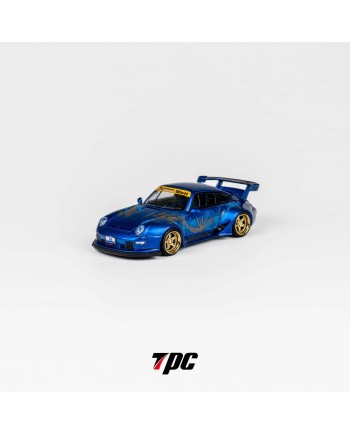 (預訂 Pre-order) TPC 1/64 RWB 993 Transparent Blue (Diecast car model) 限量300台