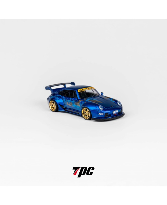 (預訂 Pre-order) TPC 1/64 RWB 993 Transparent Blue (Diecast car model) 限量300台