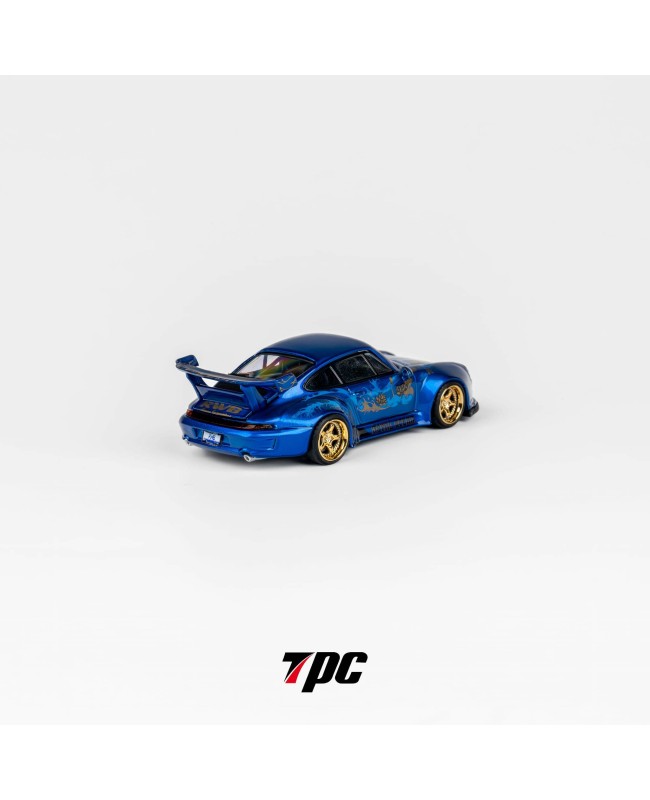 (預訂 Pre-order) TPC 1/64 RWB 993 Transparent Blue (Diecast car model) 限量300台