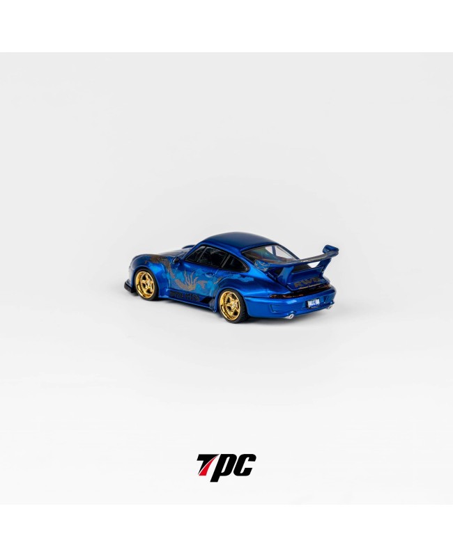 (預訂 Pre-order) TPC 1/64 RWB 993 Transparent Blue (Diecast car model) 限量300台