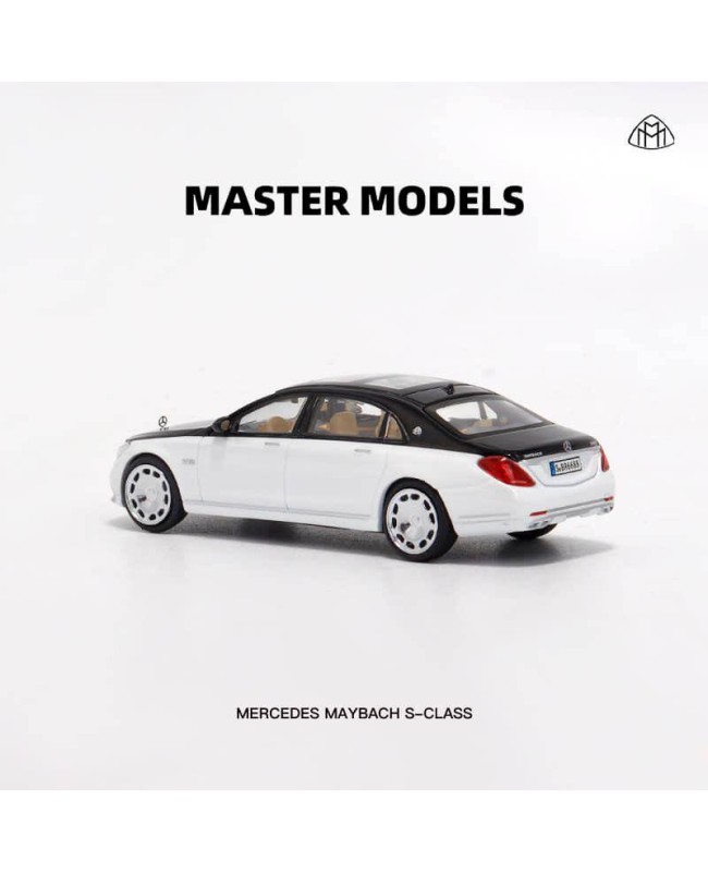 (預訂 Pre-order) Master 1/64 Maybach S650 (Diecast car model) 限量299台 Black and white