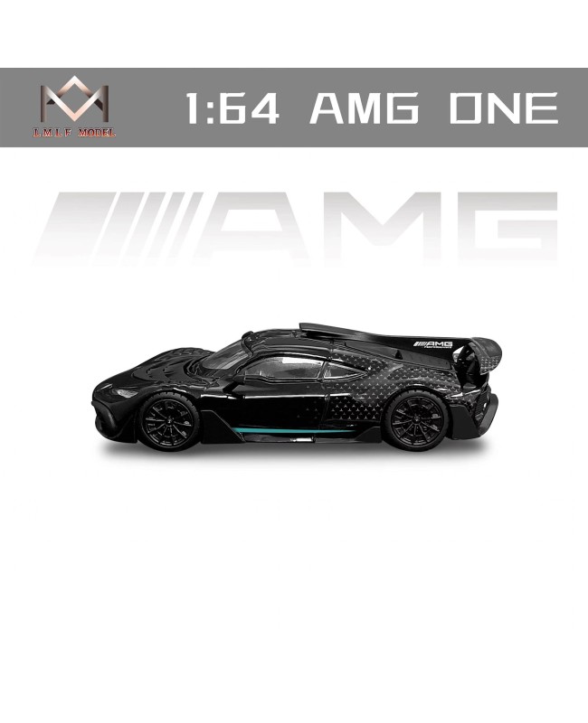 (預訂 Pre-order) LMLF 1/64  Benz AMG One (Diecast car model) Black star